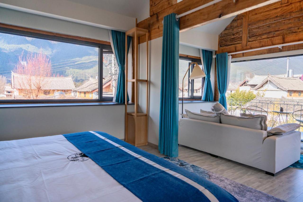 玉龙白沙普宿客栈 Lijiang  Exteriör bild