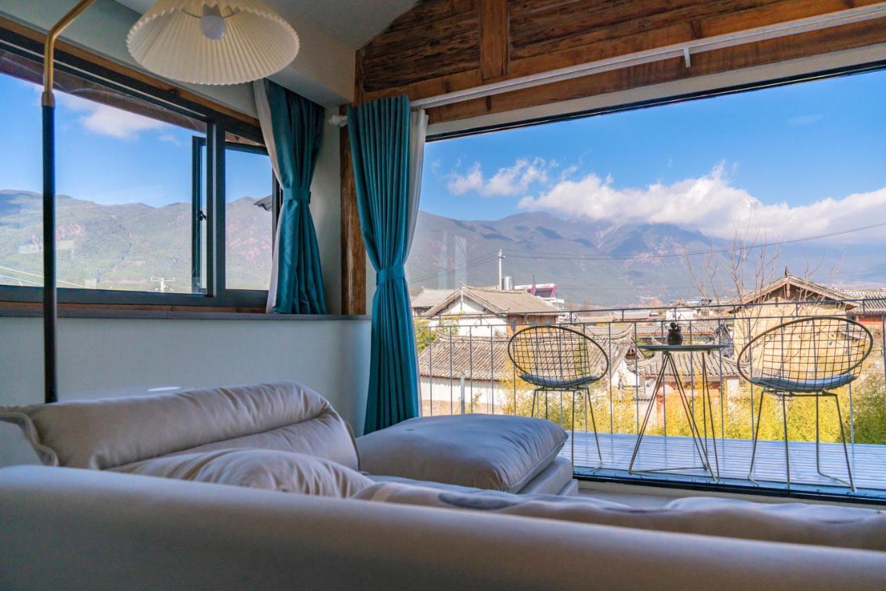 玉龙白沙普宿客栈 Lijiang  Exteriör bild