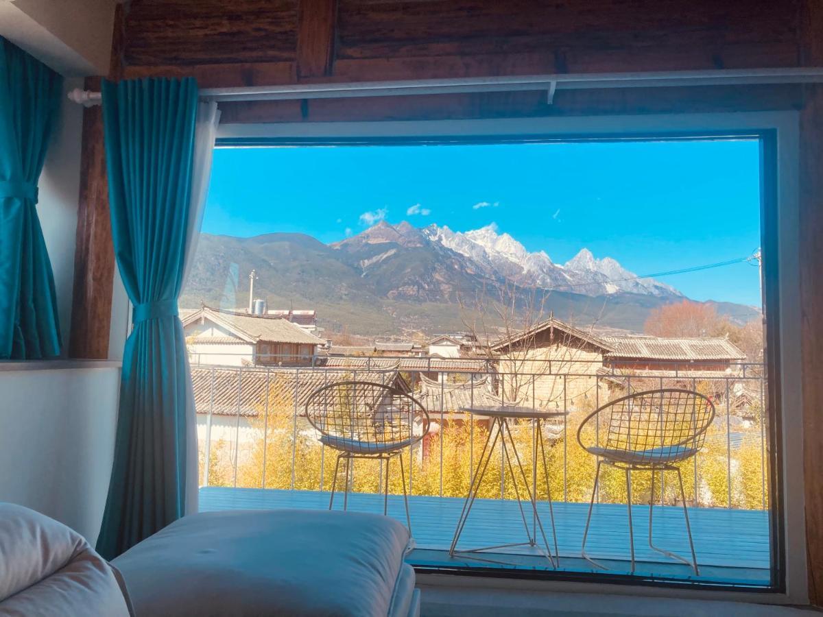 玉龙白沙普宿客栈 Lijiang  Exteriör bild