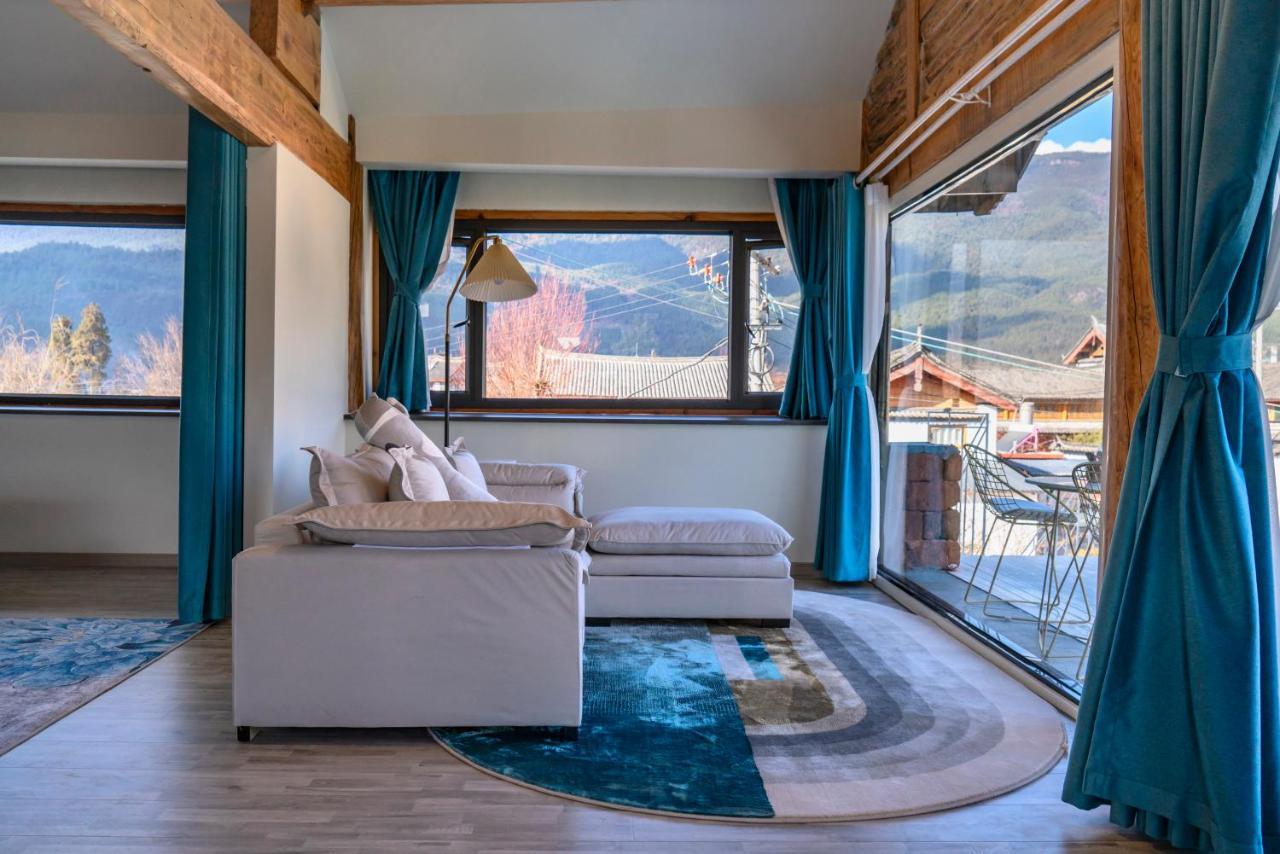 玉龙白沙普宿客栈 Lijiang  Exteriör bild