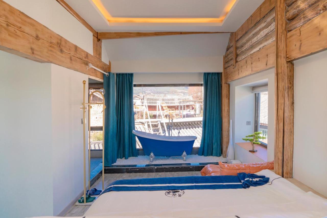 玉龙白沙普宿客栈 Lijiang  Exteriör bild