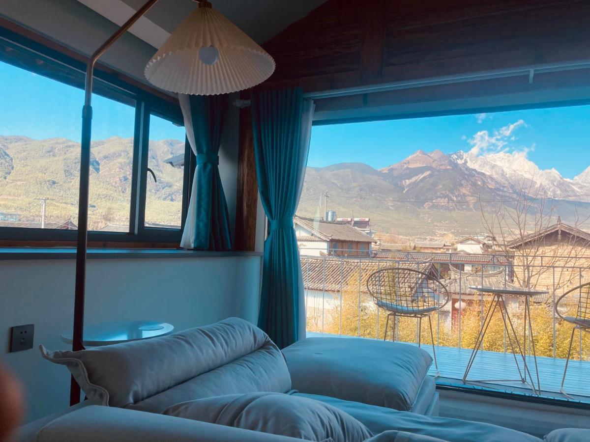玉龙白沙普宿客栈 Lijiang  Exteriör bild