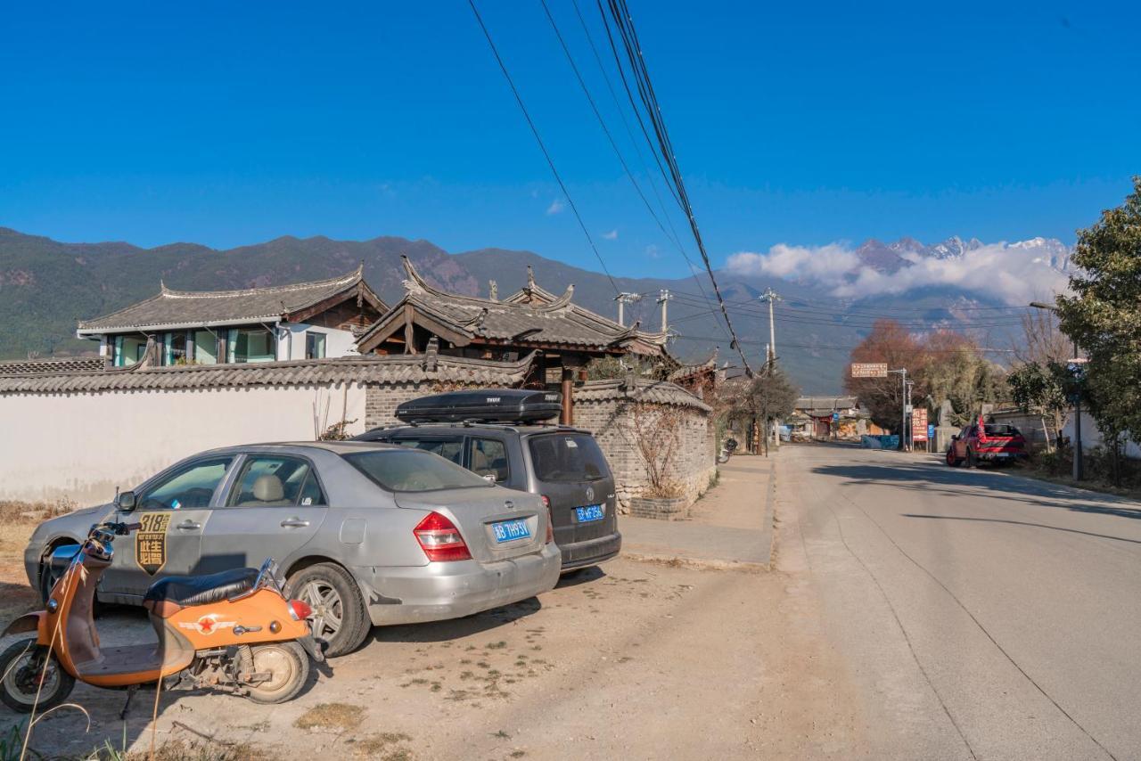 玉龙白沙普宿客栈 Lijiang  Exteriör bild