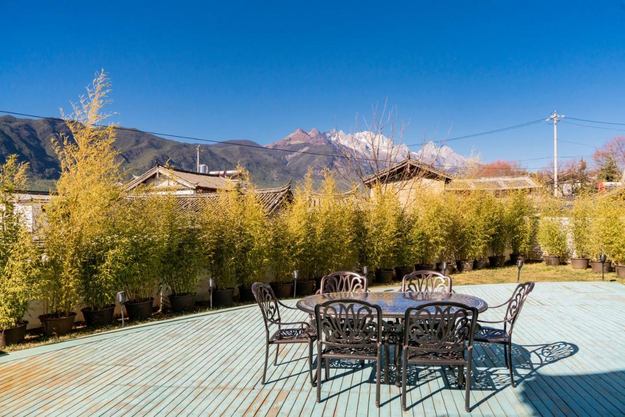玉龙白沙普宿客栈 Lijiang  Exteriör bild